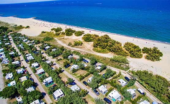 camping bord de mer Argeles